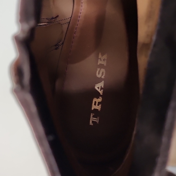 TRASK Tinsley Brown Suede Ankle Booties Size 9M - Picture 15 of 16